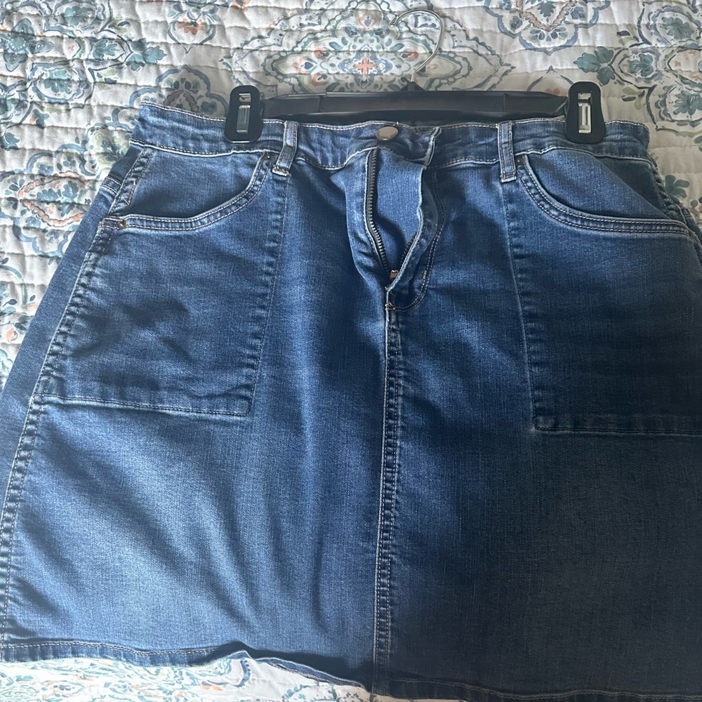 Denim Blue Women's Skirt